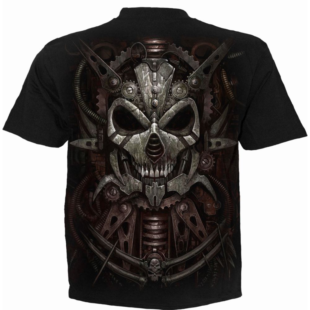 Spiral - DIESEL PUNK Herren T-Shirt - Schwarz
